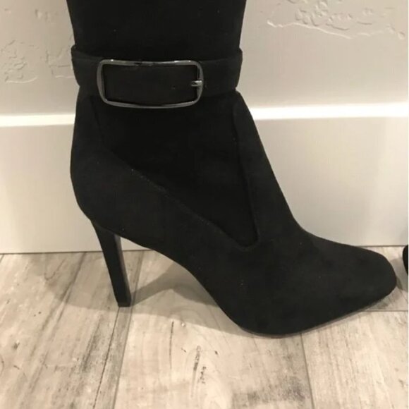 Marc Fisher Caia pull on over the knee buckle heeled boot 6.5 - Picture 12 of 12